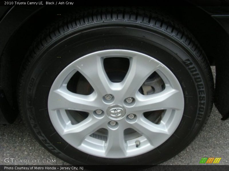 Black / Ash Gray 2010 Toyota Camry LE