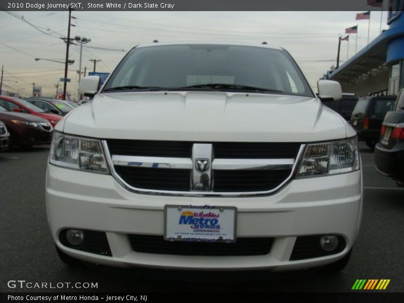 Stone White / Dark Slate Gray 2010 Dodge Journey SXT
