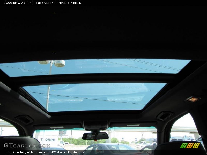 Black Sapphire Metallic / Black 2006 BMW X5 4.4i