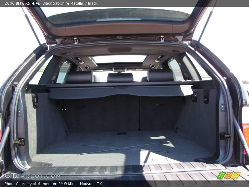 Black Sapphire Metallic / Black 2006 BMW X5 4.4i