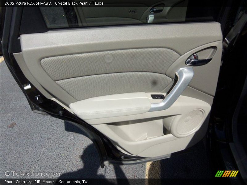Crystal Black Pearl / Taupe 2009 Acura RDX SH-AWD