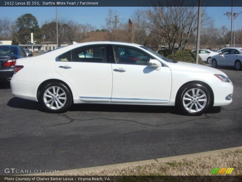 Starfire White Pearl / Parchment 2012 Lexus ES 350