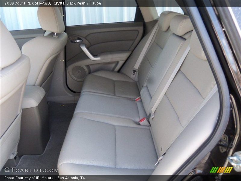 Crystal Black Pearl / Taupe 2009 Acura RDX SH-AWD