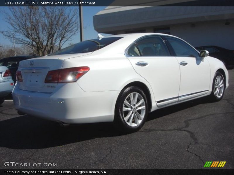 Starfire White Pearl / Parchment 2012 Lexus ES 350