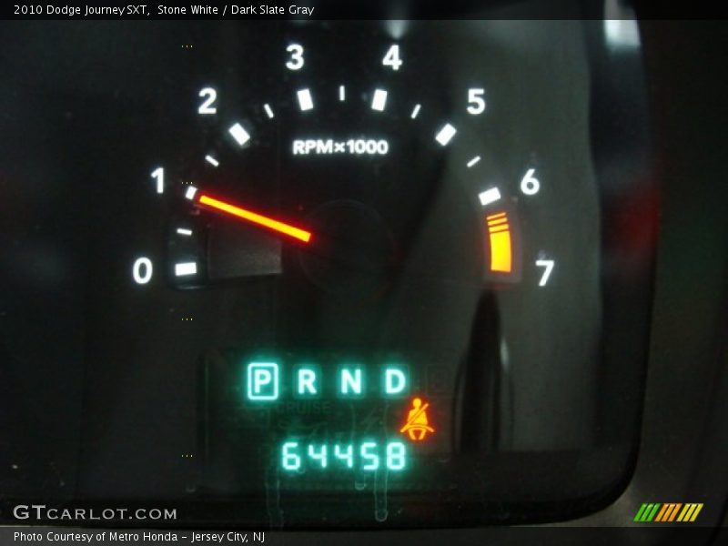 Stone White / Dark Slate Gray 2010 Dodge Journey SXT