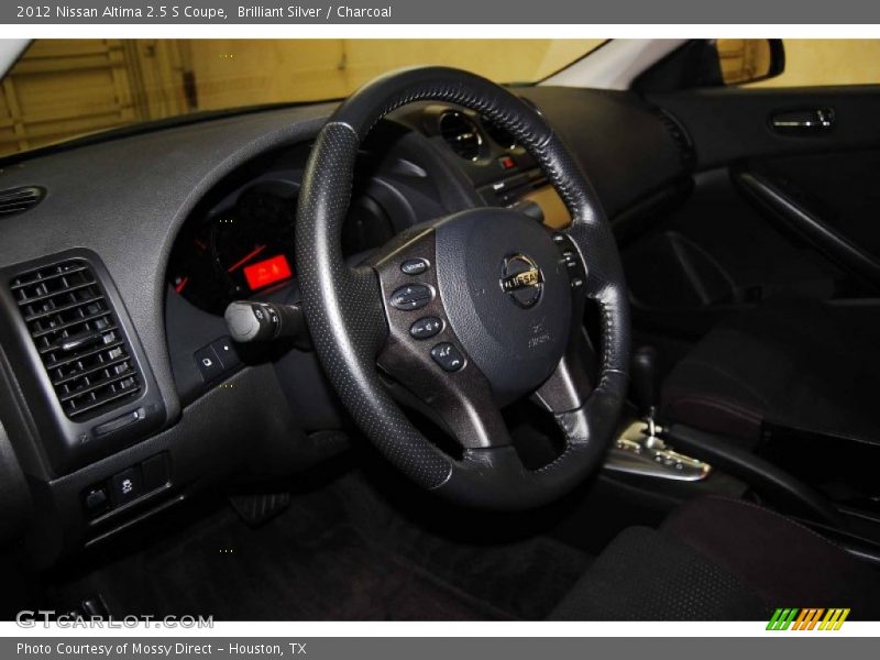 Brilliant Silver / Charcoal 2012 Nissan Altima 2.5 S Coupe