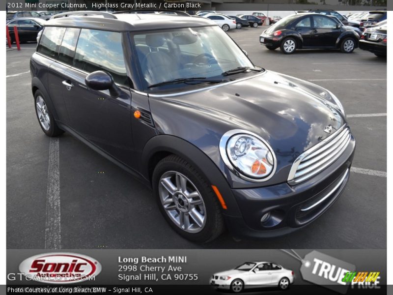 Highclass Gray Metallic / Carbon Black 2012 Mini Cooper Clubman