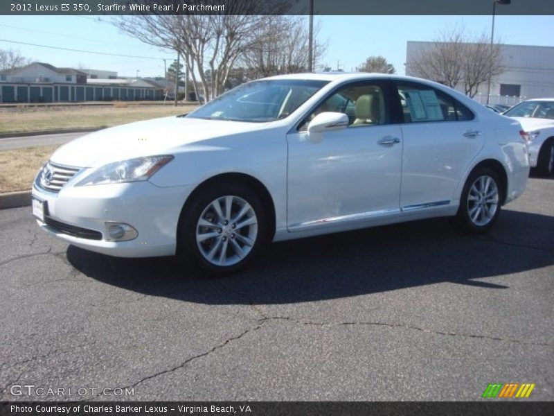 Starfire White Pearl / Parchment 2012 Lexus ES 350