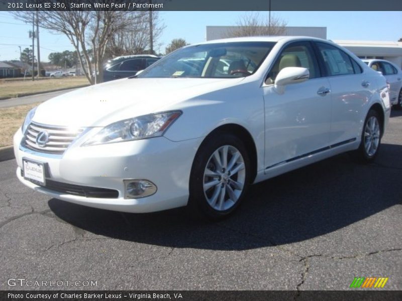 Starfire White Pearl / Parchment 2012 Lexus ES 350