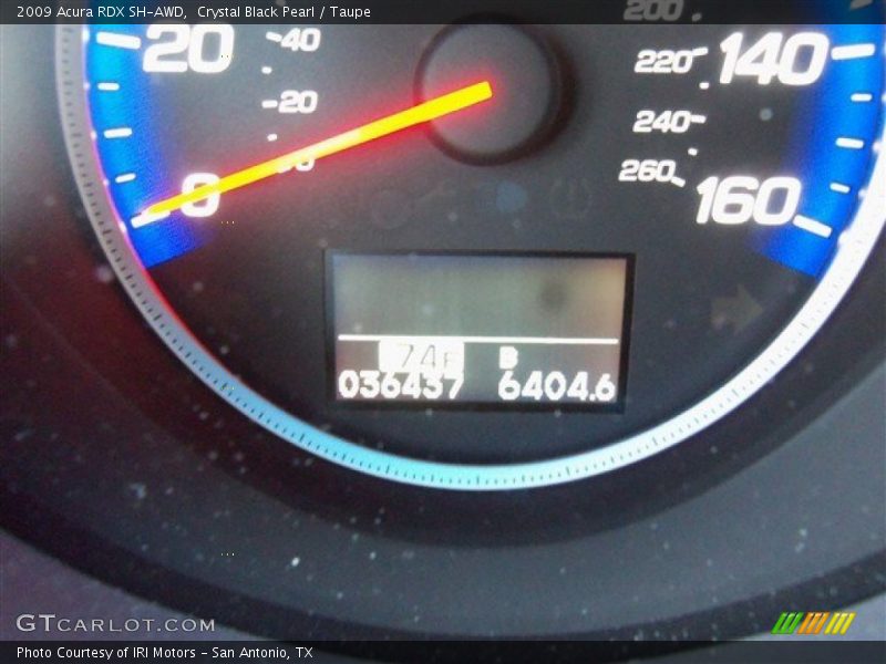 Crystal Black Pearl / Taupe 2009 Acura RDX SH-AWD