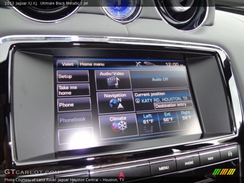 Controls of 2013 XJ XJ