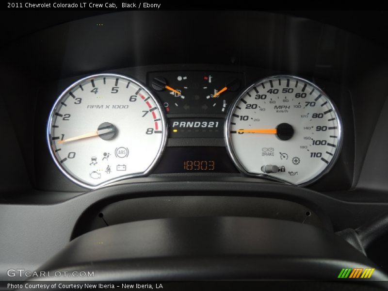  2011 Colorado LT Crew Cab LT Crew Cab Gauges