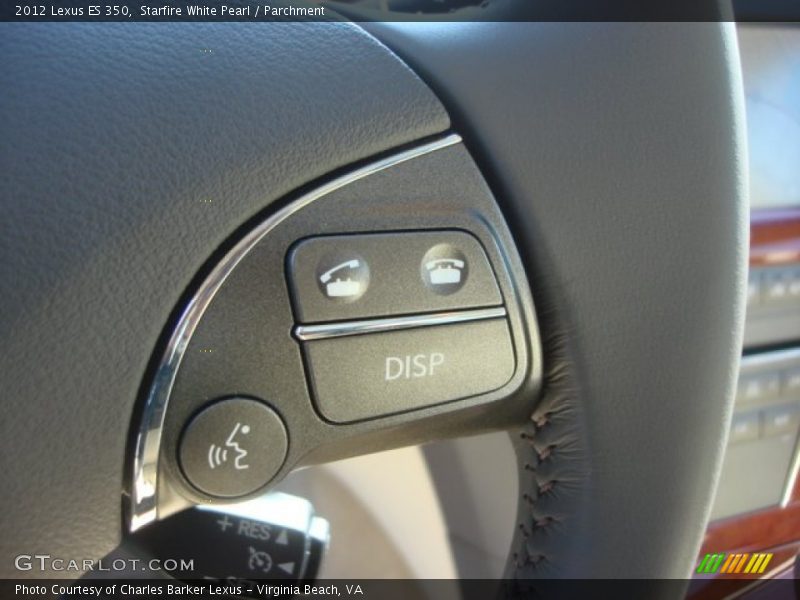 Starfire White Pearl / Parchment 2012 Lexus ES 350
