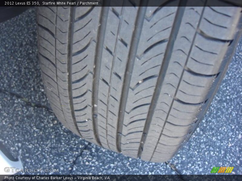 Starfire White Pearl / Parchment 2012 Lexus ES 350