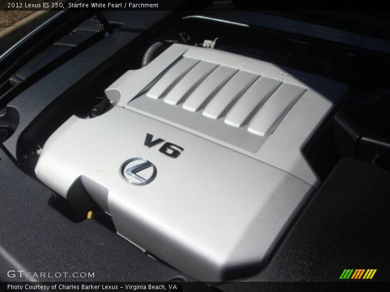 Starfire White Pearl / Parchment 2012 Lexus ES 350