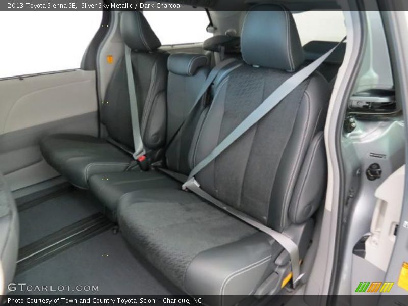 Silver Sky Metallic / Dark Charcoal 2013 Toyota Sienna SE