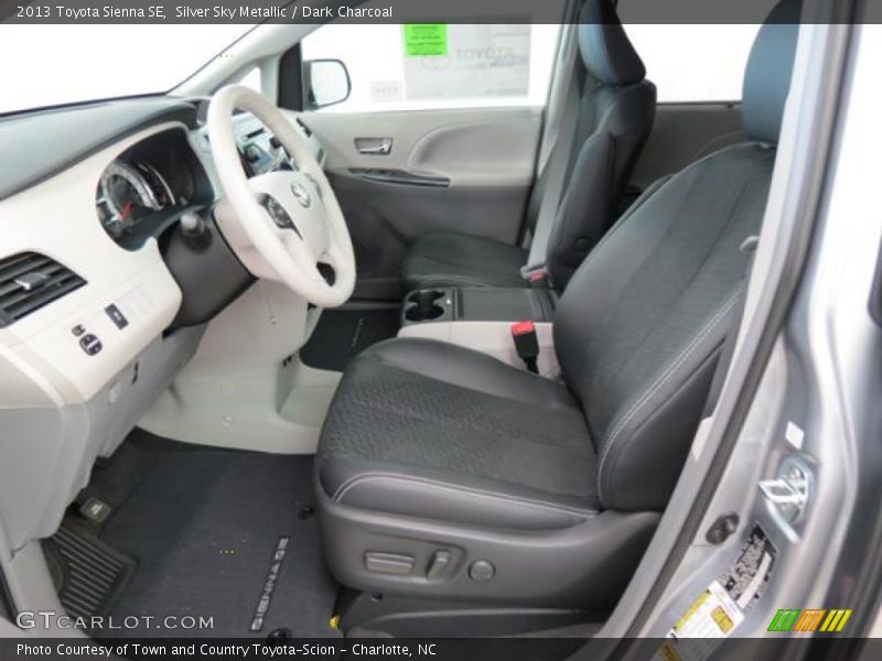 Silver Sky Metallic / Dark Charcoal 2013 Toyota Sienna SE