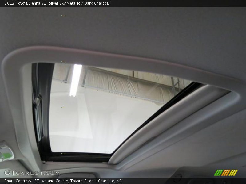 Silver Sky Metallic / Dark Charcoal 2013 Toyota Sienna SE