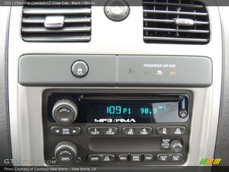 Audio System of 2011 Colorado LT Crew Cab