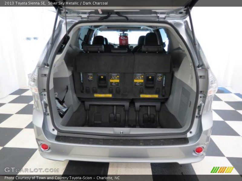 Silver Sky Metallic / Dark Charcoal 2013 Toyota Sienna SE