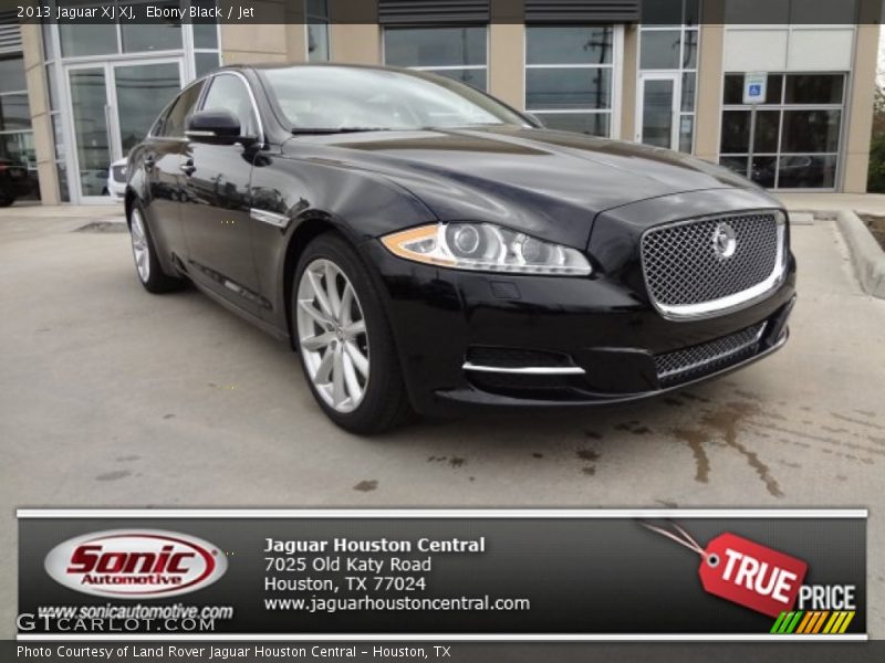 Ebony Black / Jet 2013 Jaguar XJ XJ