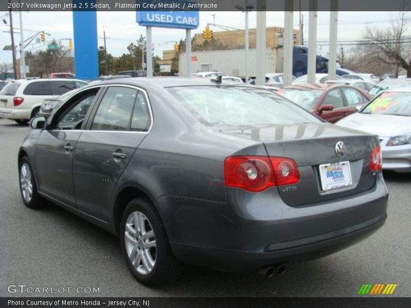 Platinum Grey Metallic / Anthracite 2007 Volkswagen Jetta 2.5 Sedan