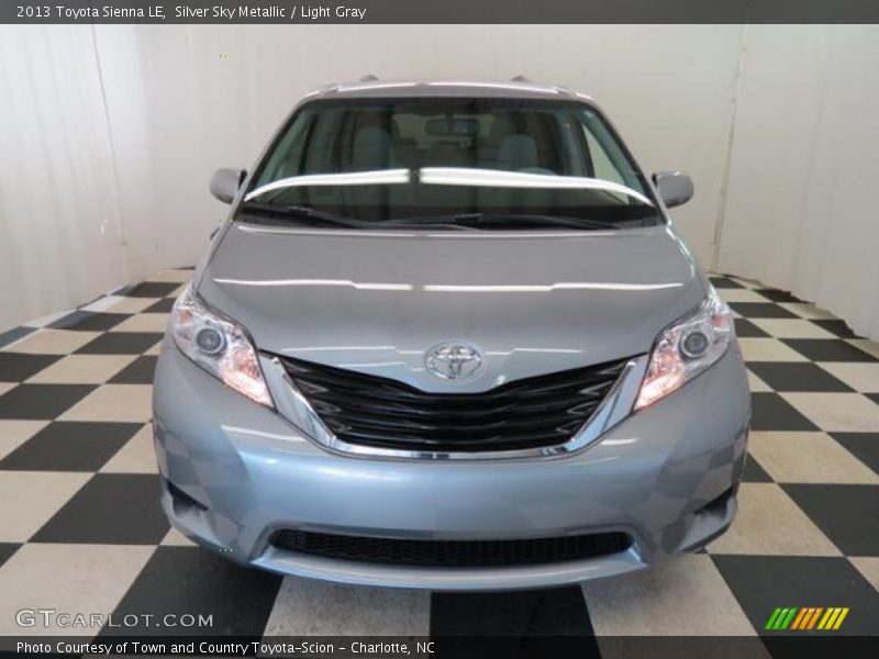 2013 Sienna LE Silver Sky Metallic
