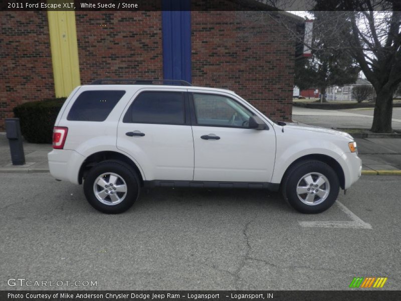 White Suede / Stone 2011 Ford Escape XLT