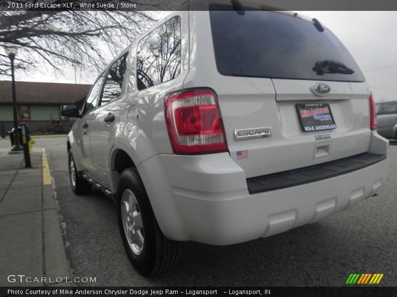 White Suede / Stone 2011 Ford Escape XLT