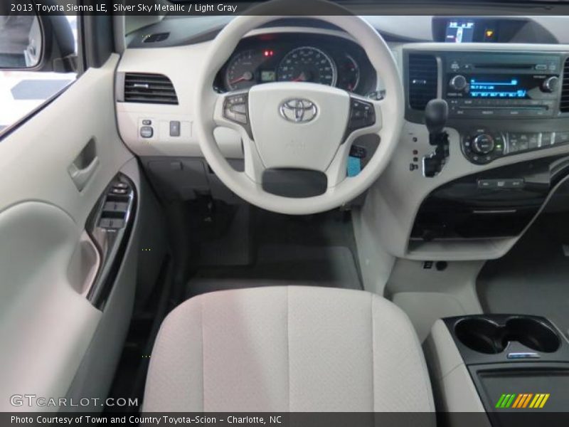 Dashboard of 2013 Sienna LE