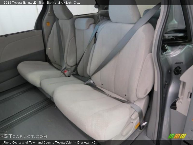 Silver Sky Metallic / Light Gray 2013 Toyota Sienna LE