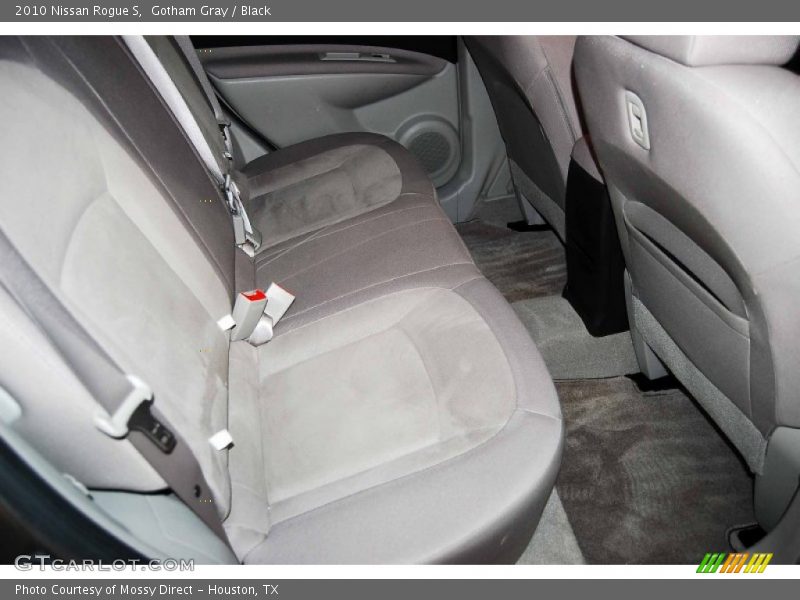 Gotham Gray / Black 2010 Nissan Rogue S