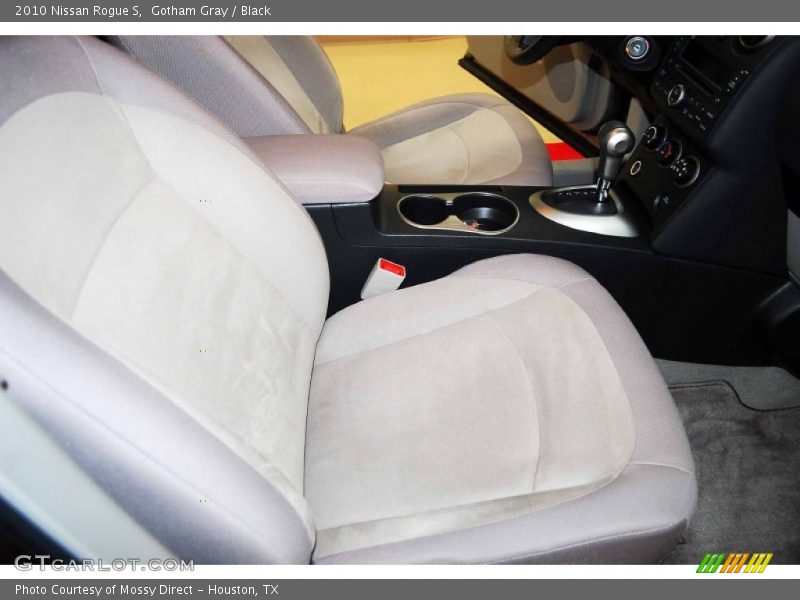 Gotham Gray / Black 2010 Nissan Rogue S