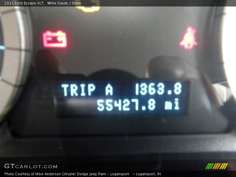 White Suede / Stone 2011 Ford Escape XLT
