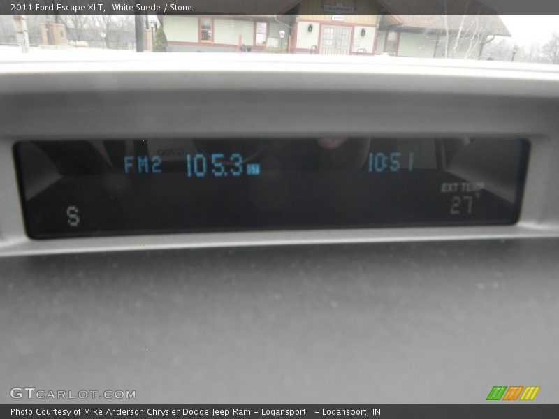 White Suede / Stone 2011 Ford Escape XLT