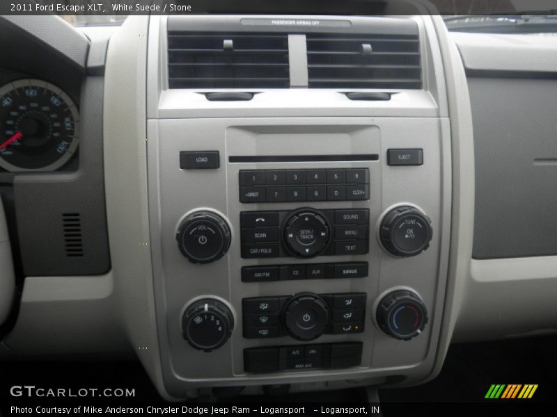 White Suede / Stone 2011 Ford Escape XLT