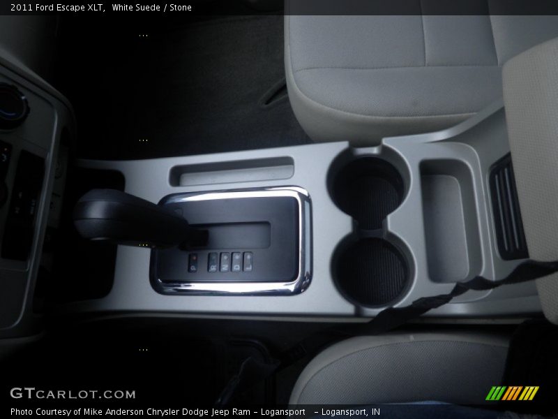 White Suede / Stone 2011 Ford Escape XLT