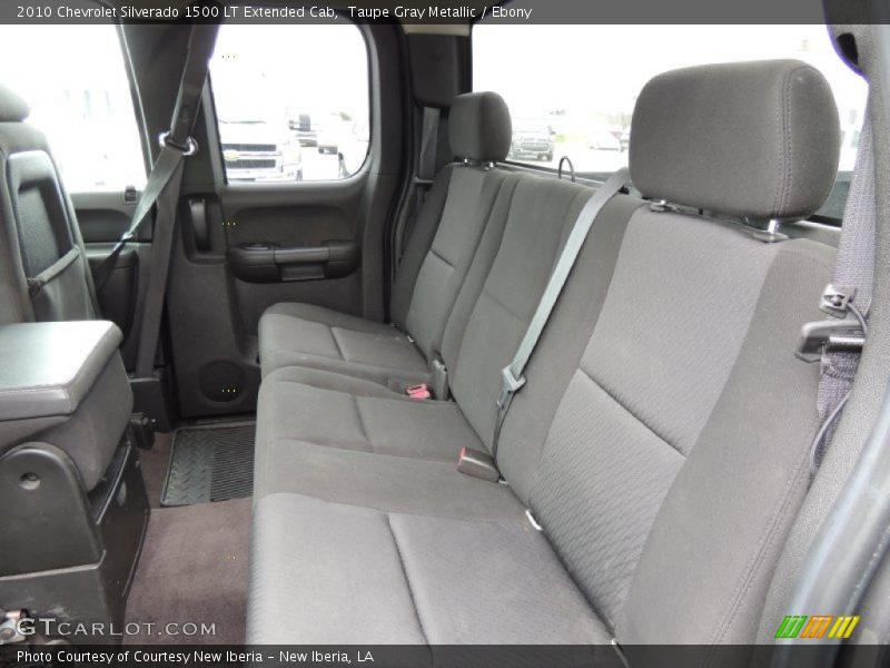 Rear Seat of 2010 Silverado 1500 LT Extended Cab