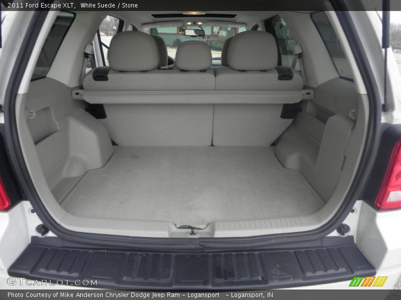 White Suede / Stone 2011 Ford Escape XLT