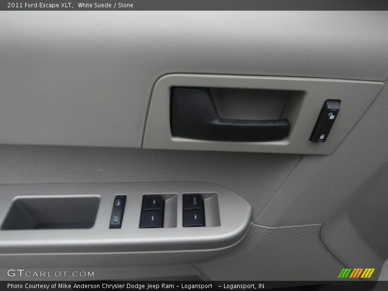 White Suede / Stone 2011 Ford Escape XLT