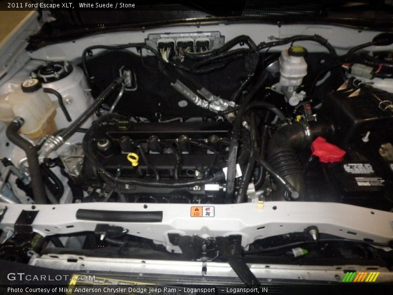 White Suede / Stone 2011 Ford Escape XLT