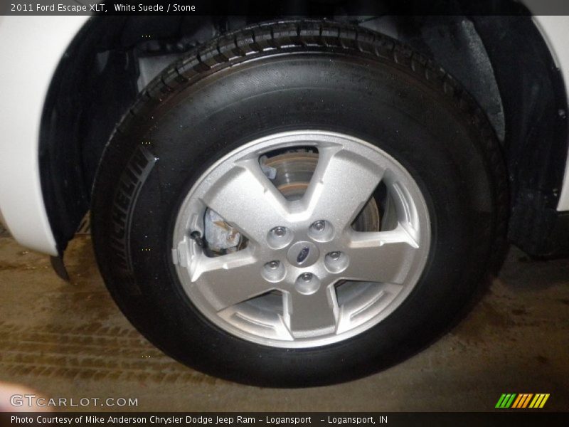 White Suede / Stone 2011 Ford Escape XLT
