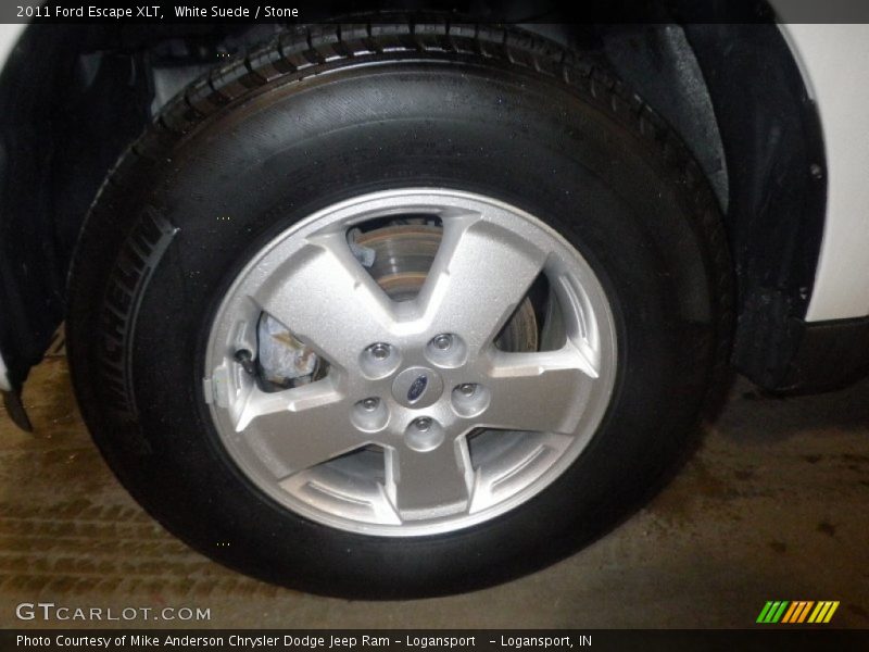 White Suede / Stone 2011 Ford Escape XLT