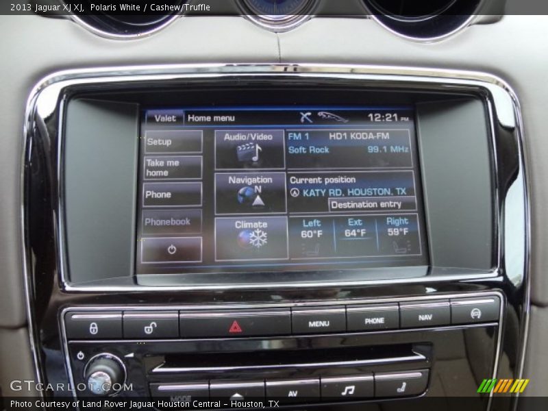 Controls of 2013 XJ XJ