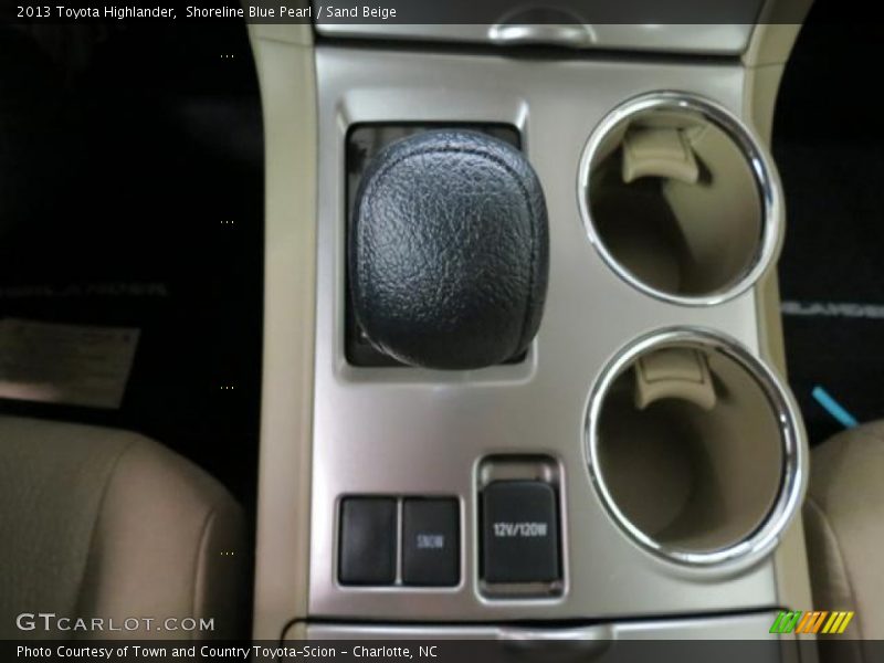 Shoreline Blue Pearl / Sand Beige 2013 Toyota Highlander