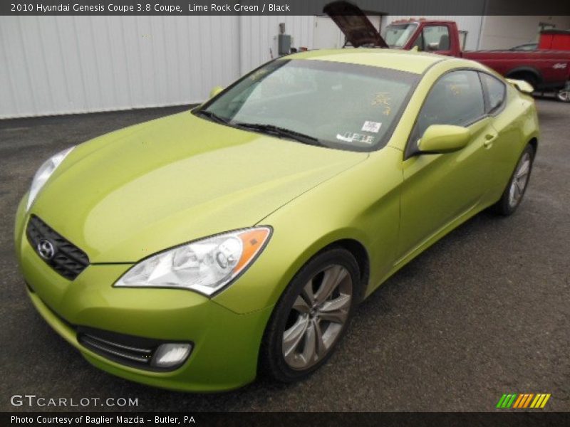 Front 3/4 View of 2010 Genesis Coupe 3.8 Coupe