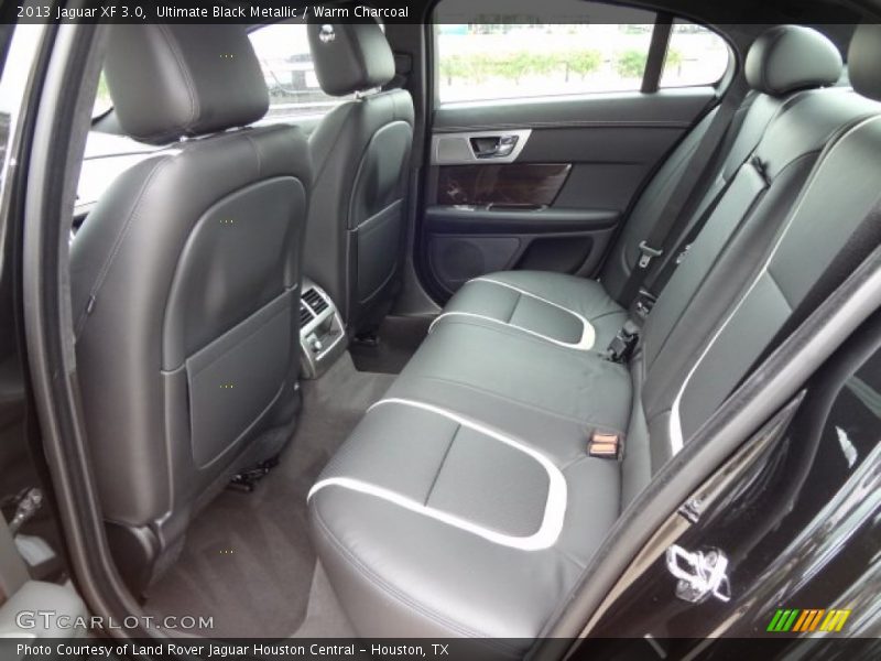 Rear Seat of 2013 XF 3.0