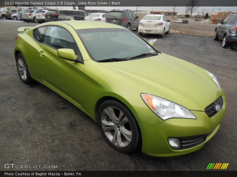 Front 3/4 View of 2010 Genesis Coupe 3.8 Coupe