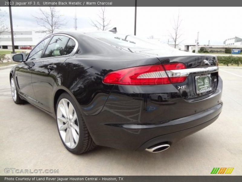 Ultimate Black Metallic / Warm Charcoal 2013 Jaguar XF 3.0