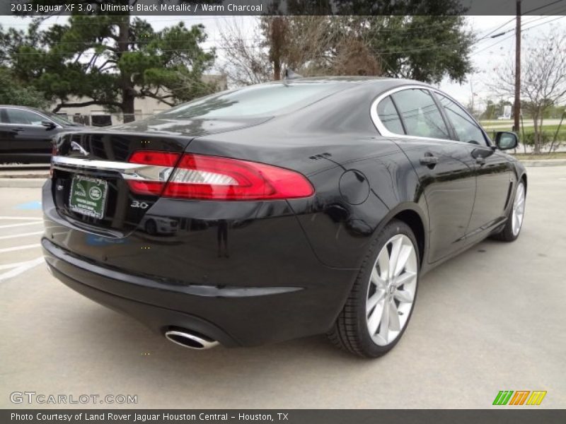 Ultimate Black Metallic / Warm Charcoal 2013 Jaguar XF 3.0